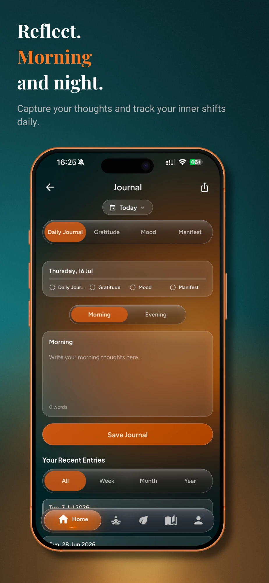 Soma app screen 2