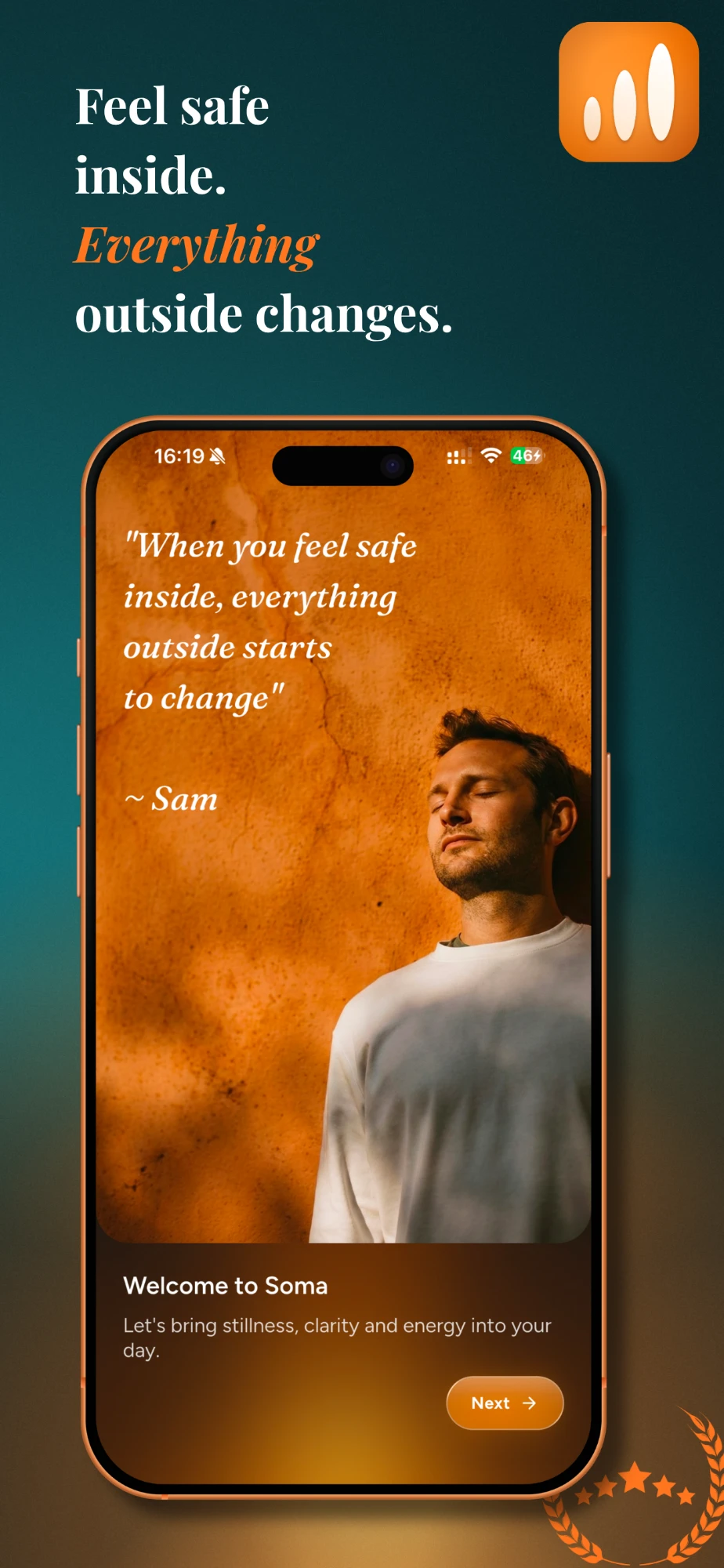 Soma app screen 7